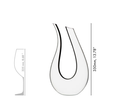 HANDGEFERTIGTE KARAFFE 750 CCM 4100/83 RIEDEL TRANSPARENT