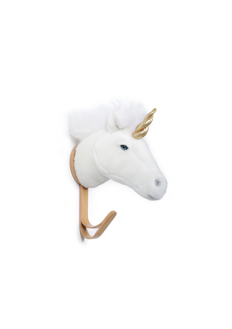 GANCIO APPENDIABITI HEAD WHITE UNICORN ART. WS5054 WILD & SOFT WHITE