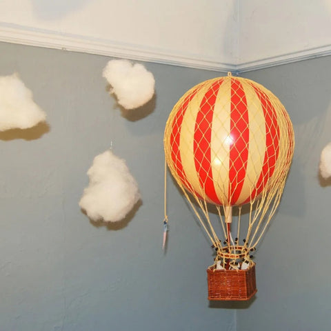 42 CM ROTER HEISSLUFTBALLON AP168R AUTHENTISCHE MODELLE