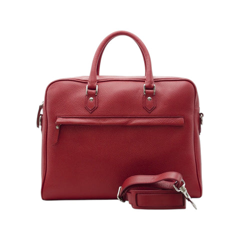 BORSA ZIP BOWLING SLIM ART 12.02 COLORE ROSSO
