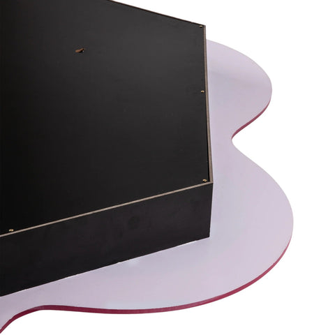 SUPERCURVE SPIEGEL TINY FLOWER 85X77X4 CM 17164 SELETTI PINK