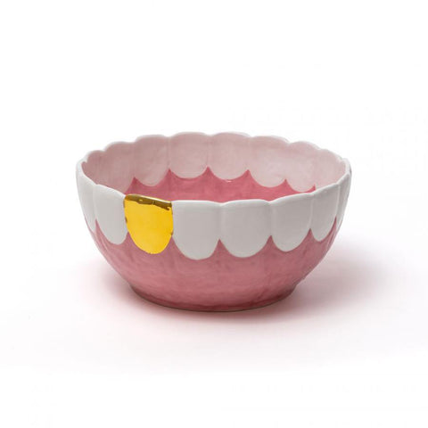 INSALATIERA IN DOLOMITE TOOTHY FROOTIE BLOW ART. 17236 SELETTI