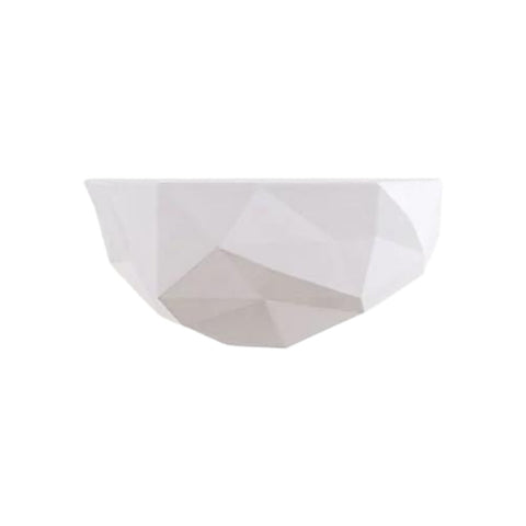 MENSOLA RESINA SPACE ROCK DIESEL CM 22X18,7X9 BIANCA 11006 SELETTI