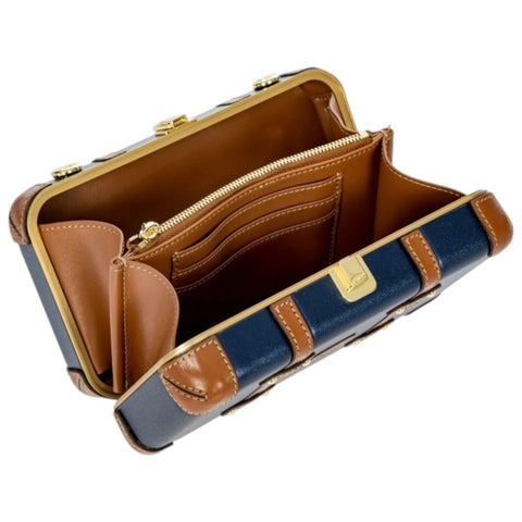 BELLAGIO LEGACY TASCHE ART. BB608370.698 BRIC'S BLU-CUOIO BLAU