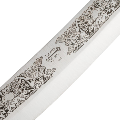 L'USSARO SU TETTO COLTELLO PER SABRAGE ART. 199 COLTELLERIE BERTI 1895