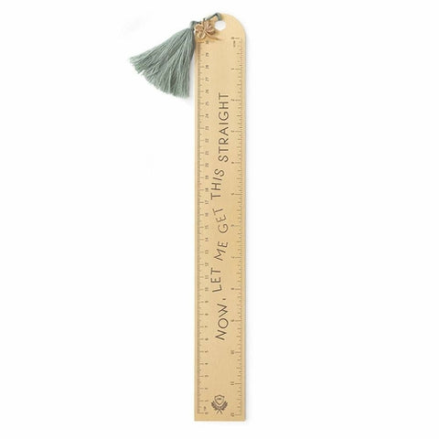 METALLLINEAL 30 CM MINT LET ME GET THIS STRAIGHT GENTLEMEN'S HARDWARE DR12-1001EU