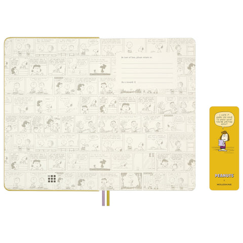 Großes liniertes Notizbuch Peanuts Patty Moleskine
