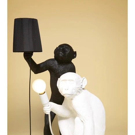 AFFENLAMPE STEHEND OUTDOOR 14920 SELETTI SCHWARZ