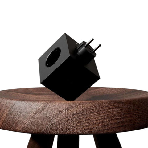 PRESA SQUARE 2 USB C STOCKHOLM BLACK SOCKET F AVOLT