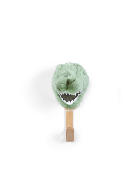 GANCIO APPENDIABITI HEAD T-REX ART. WS5064 WILD & SOFT GREEN