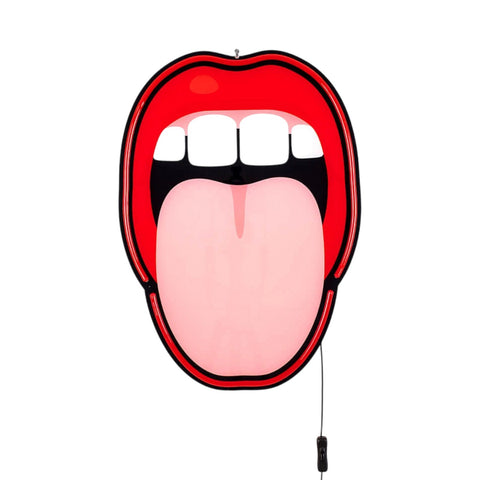 LED NEON SIGNS TONGUE 13101 RED SELETTI