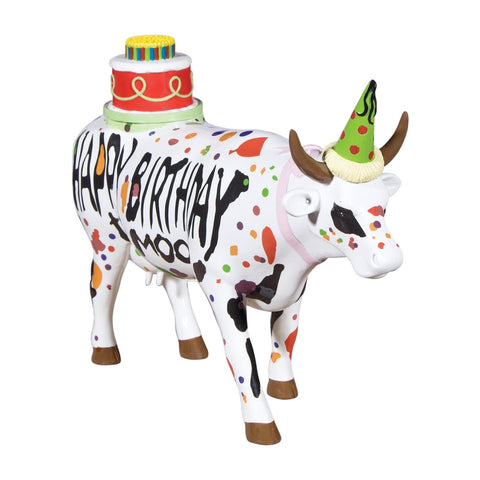 Kuhparade Happy Birthday, Muh, Keramik M Art. 47331