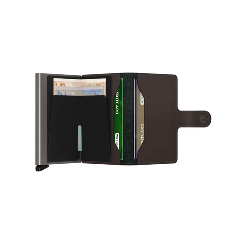 MINIWALLET SECRID MATTE TRUFFLE