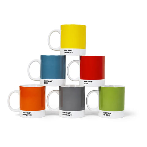 TAZZA PANTONE 101032035 COPENHANGEN DISIGN RED