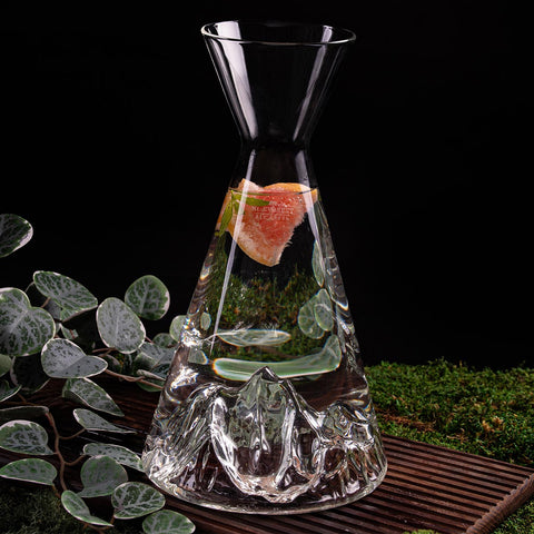 CARAFFA TOPOGRAPHIC MONTE EVEREST ALASKAN MAKER TRANSPARENT