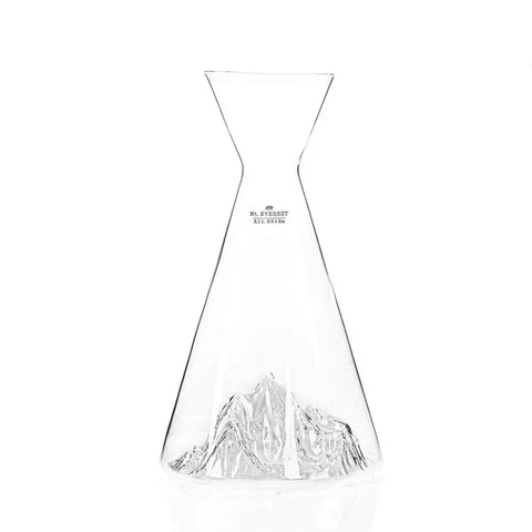 CARAFFA TOPOGRAPHIC MONTE EVEREST ALASKAN MAKER TRANSPARENT