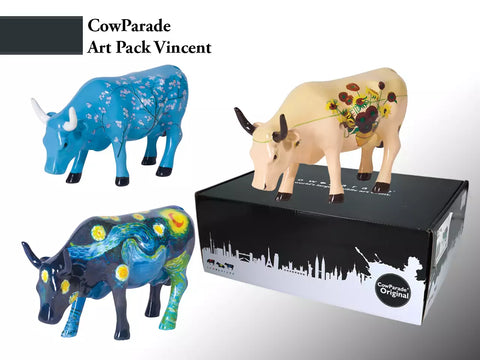 SET 3 KUHPARADIE ART. 46601 MEHRFARBIG
