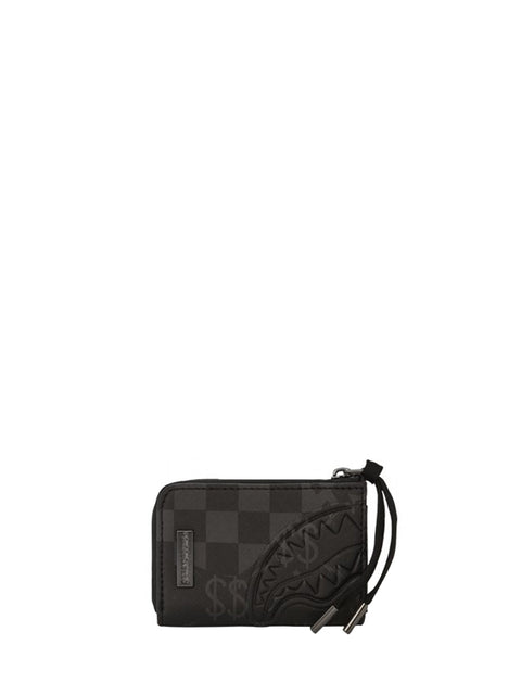 3 AM CHECK WALLET 910W7501NSZ SPRAYGROUND SCHWARZ