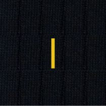 CALZA BLU UOMO INIZIALI SENAPE- TAGLIA 40/45 -I- 134-0-INDIVIDUAL SOCKS