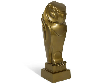 ART DECO OWL AM033 AUTHENTIC MODELS