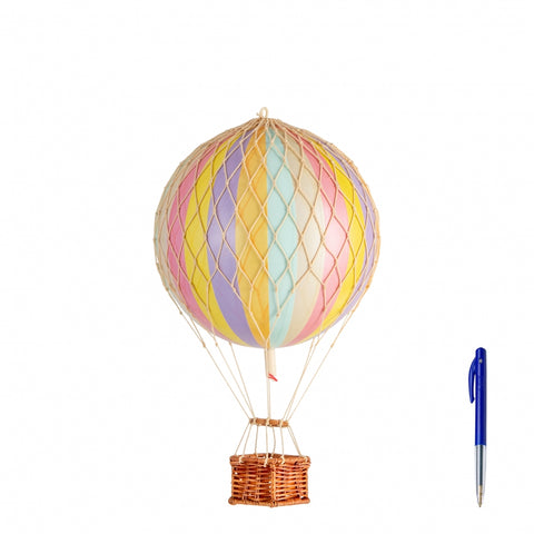 MONGOLFIERA 18CM LIGHT PASTEL RAINBOW AP161F AUTHENTIC MODELS