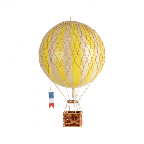 MONGOLFIERA 18 CM LIGHT YELLOW AP161Y AUTHENTIC MODELS
