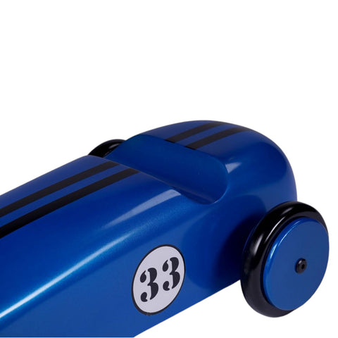 WOOD CAR BLUE AR063 AUTHENTIC MODELS