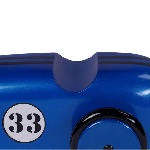 WOOD CAR BLUE AR063 AUTHENTIC MODELS
