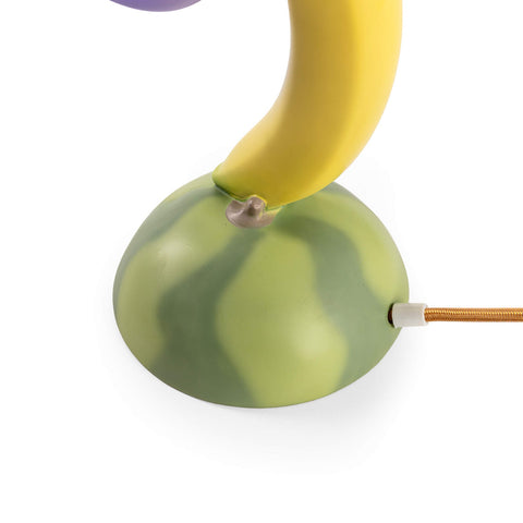 VITAMIN HARZ TISCHLAMPE CM 23X15 H31 - AUBERGINE ART. 1537 SELETTI MULTICOLOR