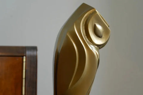 ART DECO OWL AM033 AUTHENTIC MODELS