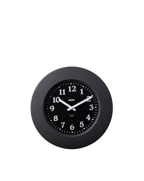 OROLOGIO PARETE MOMENTO 11BB NERO ALESSI