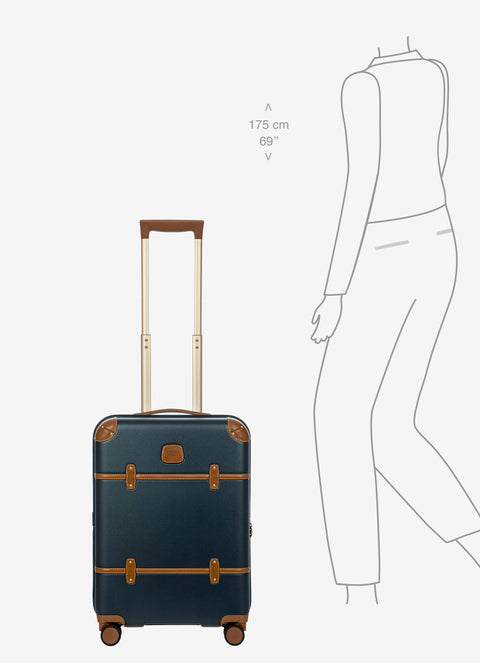 Trolley Bellagio BBG38301.698 BRIC'S Blau Hellbraun
