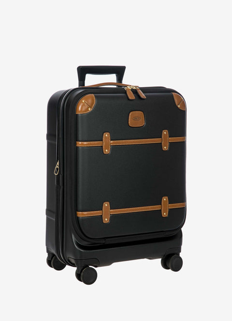 Trolley Bellagio 55 cm BBG38301.902 Schwarz Hellbraun BRIC'S Schwarz