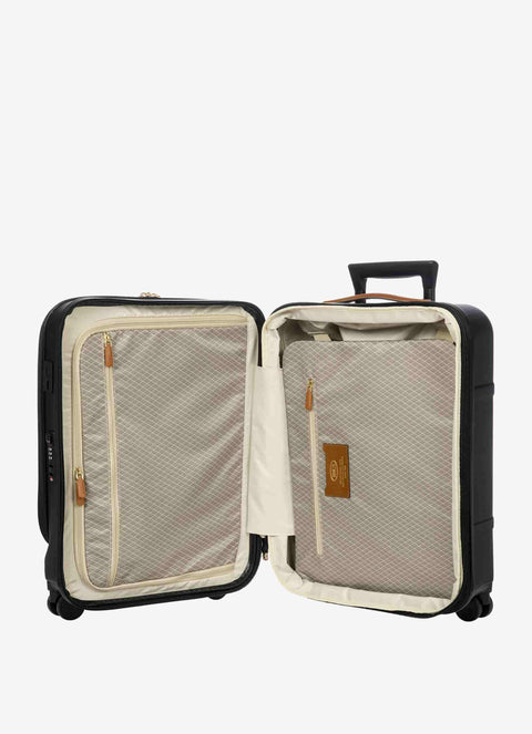 Trolley Bellagio 55 cm BBG38301.902 Schwarz Hellbraun BRIC'S Schwarz