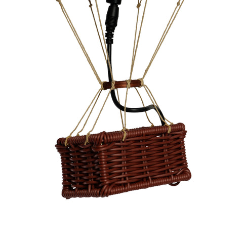 MONGOLFIERA M BLU 18 CM CHIARO LED ART. AP161IBL AUTHENTIC MODELS MULTICOLOR