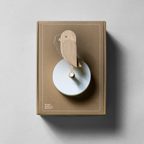 BIRDIE BI-M-B-1 FRESH AIR MONITOR WOOD EDITION MULTICOLOR