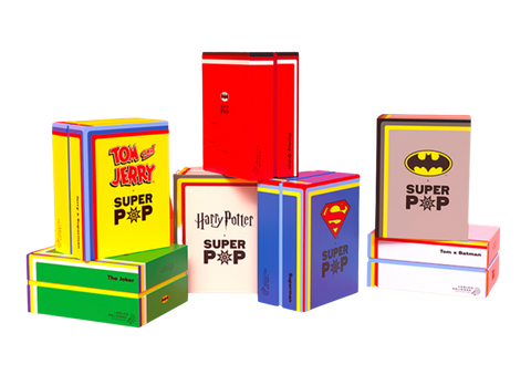 SCULPTURE SUPER POP SUPERMAN ORIGINAL 25CM WARST02501SMPO LEBLON DELIENNE BLUE