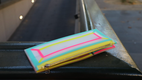 PORTADOCUMENTI NALTHINI TRAVEL WALLET-COLORFULL LIGHTREE MULTICOLOR