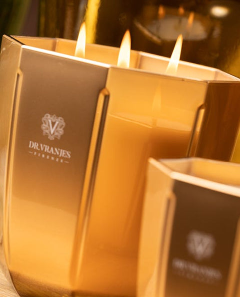 DR VRANJES CANDLE OUD NOBLE 3KG GOLD MET.