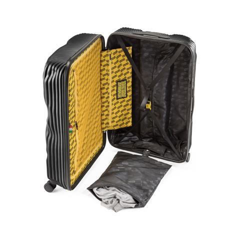 CRASH GEPÄCKTOLLEY STRIPE MEDIUM 65 LT 68X45X26 SCHWARZ CB152