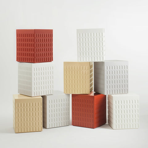 SGABELLO EUR ROSSO TERRA 08855/02 KARTELL RED