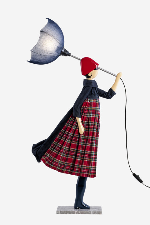 LAMPADA LITTLE GIRL ELERI PARALUME BLUE SKITSO MULTICOLOR