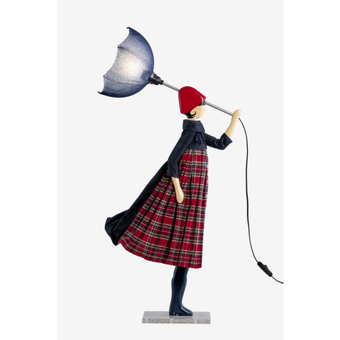 LAMPADA LITTLE GIRL ELERI PARALUME BLUE SKITSO MULTICOLOR