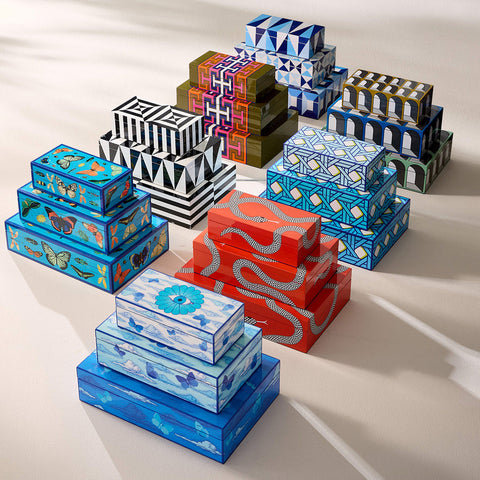 LACKBOX MADRID BOX GROSS ART. 33185 JONATHAN ADLER MEHRFARBIG