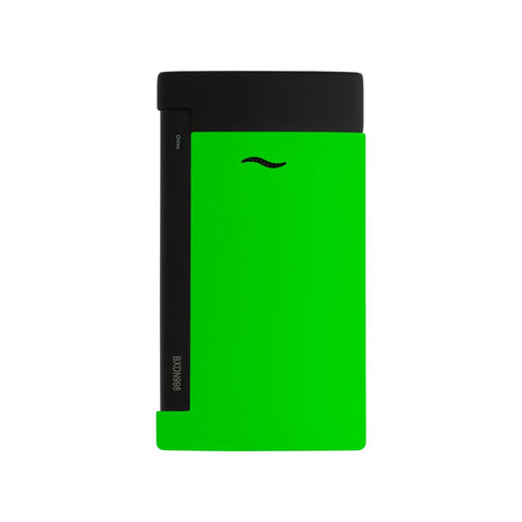 ACCENDINO BQ SLIM 7 FLUO VERT ART. 027772 S.T. DUPONT