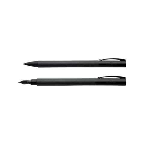 AMBITION ALL BLACK M FÜLLFEDERHALTER FABER CASTELL 147150