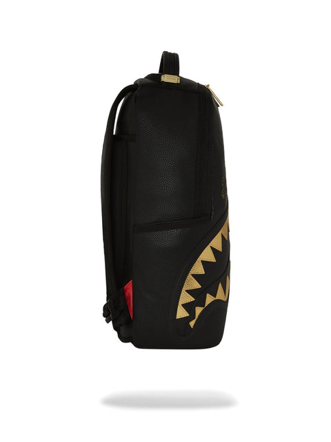 SHARK CENTRAL GOLD DLXSV BACKPACK 910B7166NSZ SPRAYGROUND BLACK