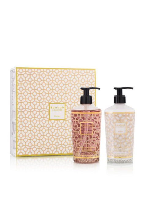 GIFT BOX WOMEN BODY & HAND LOTION + HAND WASH GEL BAOBAB MULTICOLOR