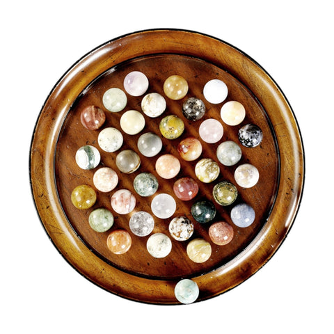 SEMI PRECIOUS SOLITAIRE GAME 30 MM GR022 AUTHENTIC MODELS