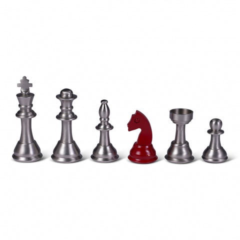 CHESS SET METAL GR033 AUTHENTIC MODELS